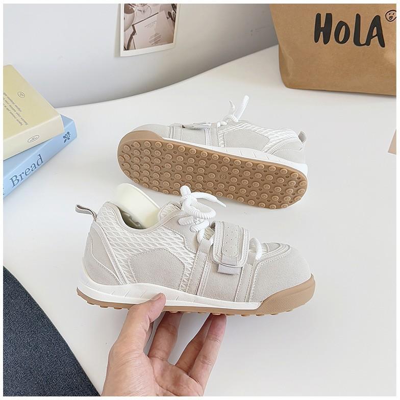 Ugly cute German training shoes women's 2025 summer new thin breathable versatile mesh Forrest Gump shoes casual hollow sports shoes