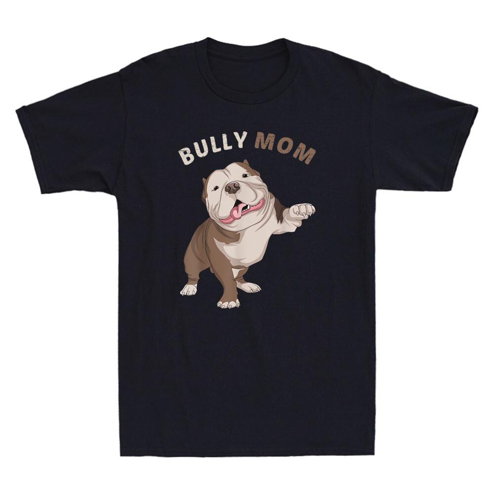 American Bully Mom Dog Mama Funny Mother s Day Gift Unisex Vintage T-Shirt XXXL