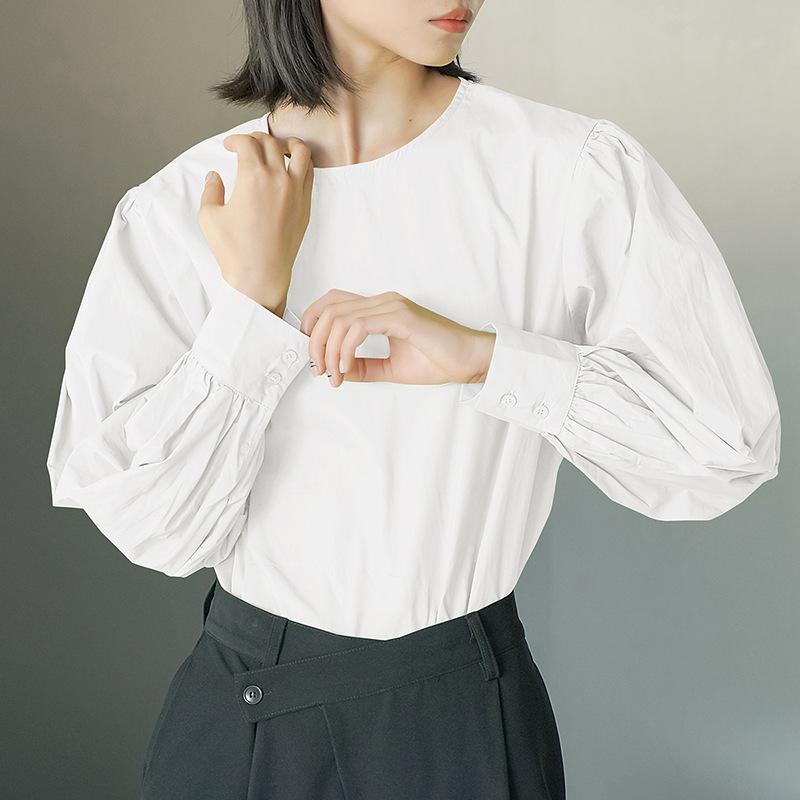 Spring Long Sleeved Shirt for Women Korean Version Loose Shirt for Women