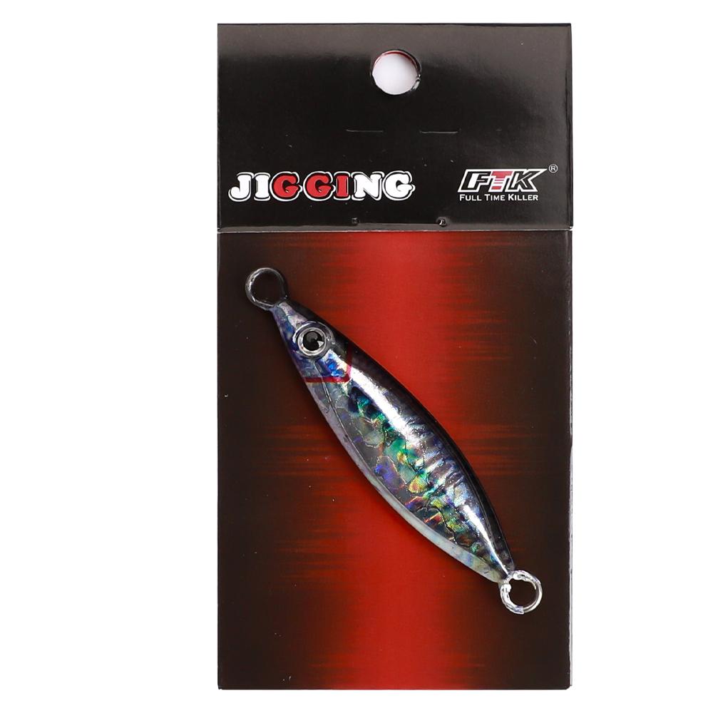 Nová Glow Fishing Lure Casting Tuňák 7g 10g 14g 21g 28g Slow Pitch Jig Mořský vlk Salterwater Inshore Umělá návnada