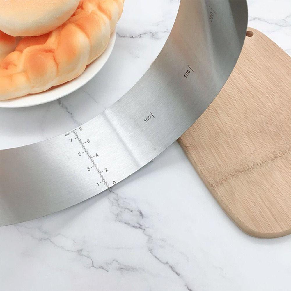 Adjustable Sizes Mousse Baking Mold 6-12inch Cake Ring Molds Round Cake Rings  for Pastry Baking