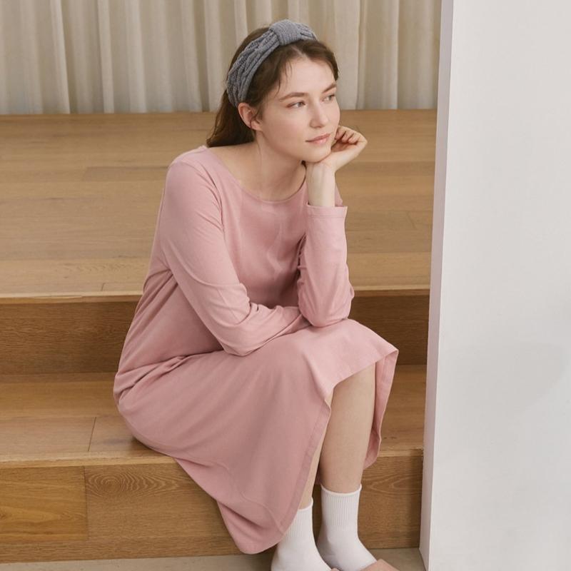 Modal Homewear Flare Fit Long Dress Ncwfd9200