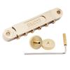 Musiclily Pro Roller Saddle ABR Bridge for LP Les Paul Electric Gold Bridge, 10.4mm Pitch, Tune-O-Matic Guitars,