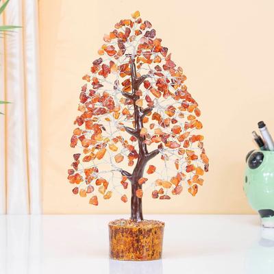 Albero di Cristallo Soprammobile Portafortuna per Articoli Decorativi per la Casa Cristalli Pietre Preziose Bonsai Albero dei Soldi per Buona Fortuna, Decorazione Articolo Regalo