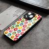 P-Paul F-Frank Phone Case For IPhone 15 Pro Max 14 Pro 12 11 13 Mini X XR XS 16 Plus SE Tempered Glass Back Cover