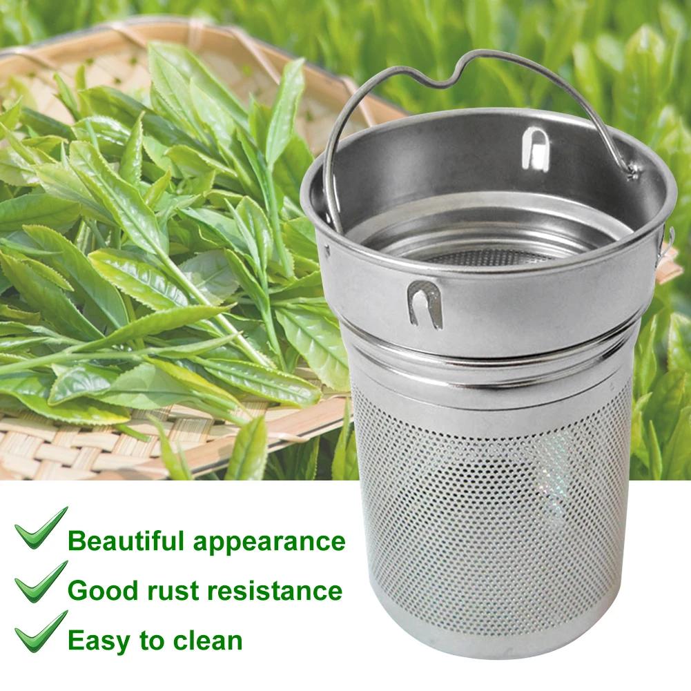 2pcs Filter Portable Bottle Cup Non-rust Home Tea Infusers Office Tea Strainer Hiking Stainless Steel Drinking Mesh