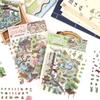 Cat Garden Miniature Scene 3d Landscaping Stickers Diy Cabin Scene Stacking And Pasting Hand Account Sticker Gift