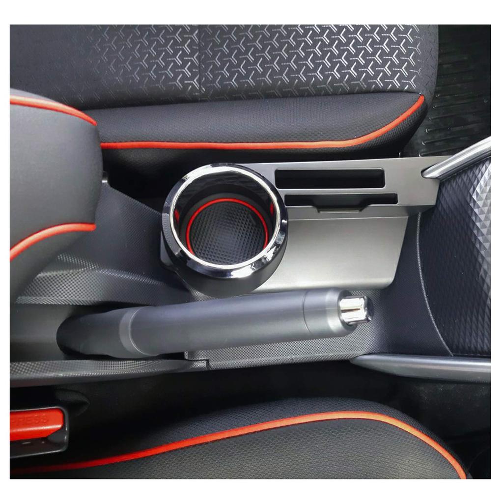 Ruiya Center Cup Holder Console Box for the New Toyota Interior ABS Additional Cup USB No Rattle Rize/Razie/Daihatsu Rocky, Accessory, Material,