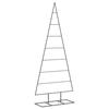 VidaXL Arbre de Noël en métal pour décoration noir 150 cm, arbre de Noël en métal, support de sapin de Noël en métal, 4018954