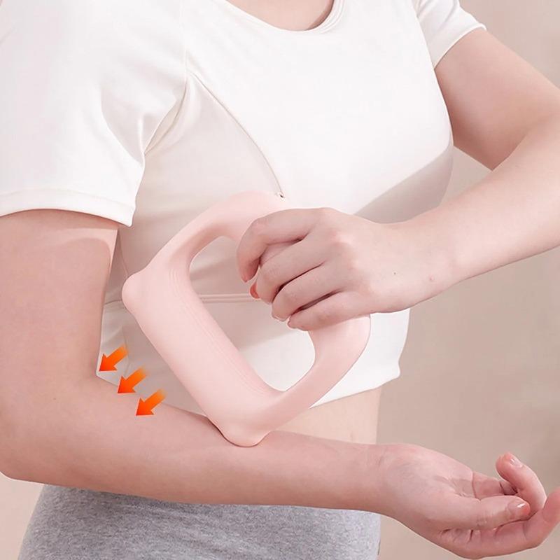 Tragbarer Perkussions-Faszienring USB-Aufladung Massagegürtel Vibrations-Nackenmembran-Massage Entspannung Schultermassage