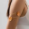 Open Arm Ring Fashion Niche Design Sense Bracelet Creative Asymmetrical Adjustable Alloy Bracelet Women