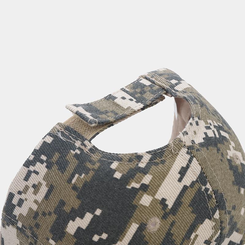 Hot Sale Outdoor Camouflage Military Training Camping Sports Sunscreen Shade Cap Men's and Women's Personalized Baseball Cap Tide
