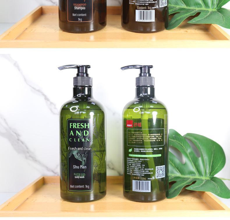 Liangmianzhen Shuman 1L Shampoo & Shower Gel for Hotel & B&B