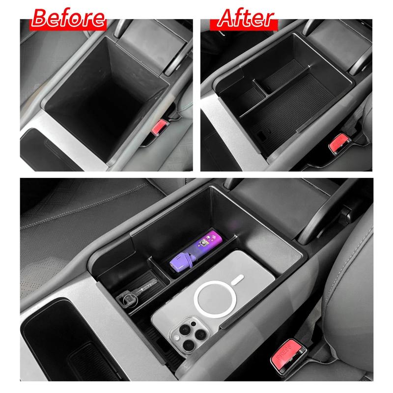Armrest Storage Box,For BYD Atto 3 Evo Accessories 2026,Thickened Hard Plastic Anti-Vibration Pressure-Resistant Waterproof