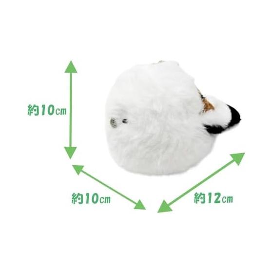 2-Piece Set Pata Pata! Long-tailed Tit Mascot Plush Toy Figure Approx. 12cm