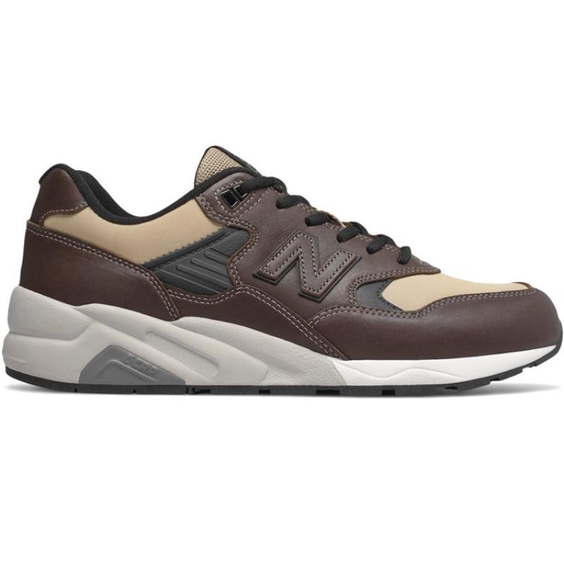 New Balance 580 Low Top Coffee D Wide Sneakers CMT580BB