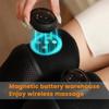Wireless Knee Massager With Thermal Vibration, Electrically Heated Knee Brace, With 5 Heat And 3 Massage Modes, Gift For Men And Women ,gray,