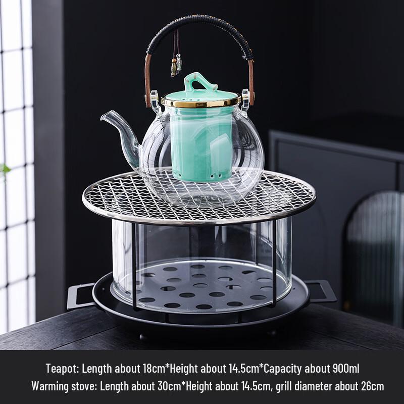 Handon Outdoor Transparent Camping Tea & BBQ Stove