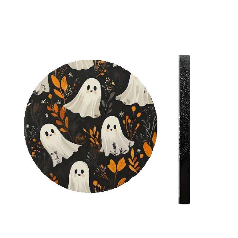 2PCS Ghost Car Personalized Water Cup Cushion Stand Anti Slip Cushion Bottle Stand Cup Stand Car Interior Anti Slip Cup Stand