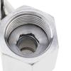 1/2 Inch Female X Male NPT Thread 304 Stainless Steel Mini Ball Valve Shut-off Valve Shower Head Flow Control Valve for Pipe / Bathroom