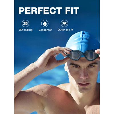 New Anti Fog and Anti Uv Swimming Goggles for Men and Women Professional High Definition Silicone Waterproof Swimming