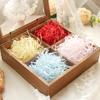 50G Colorful Lafite Grass Shredded Crinkle Paper Raffia Diy Gift Boxes Filler Birthday Wedding Gift Box Wrapping Packing Filling