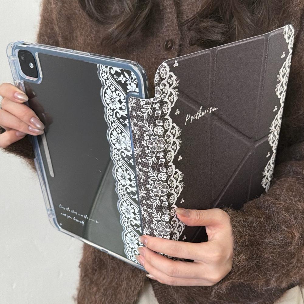 For iPad Case A16 11th 2025 9th 8th 7th Generation Pro 11 13 2024 12.9 Cover Pencil Holder Funda iPad Air 5 4 13 11 Inch Mini 6