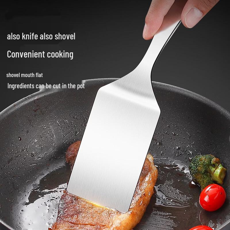 304 Stainless Steel Flat Frying Spatula