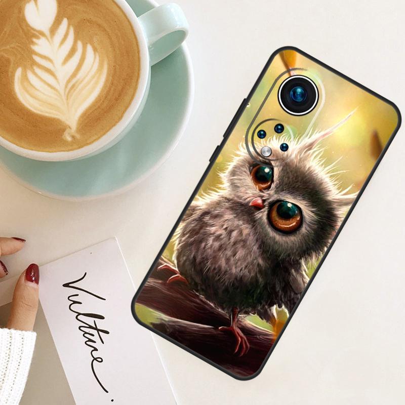 

Cute Cartoon Owl For Honor Magic 7 Lite 6 8 Pro Case For Honor 200 400 50 70 90 X8c X8b X9a X9b X9c X9d Win RT Honor Magic5 Lite