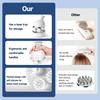 Handheld Head Massager Electric Scalp Massager,Waterproof Portable USB Rechargeable Scalp Massager With 4 Heads,Stress Relax