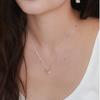 Silver Grape Spread Necklace 2color JN053