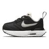 Nike Air Max Dawn TD Black Metallic Silver Baby Sneakers Total-Orange Summit-White DC9319-002