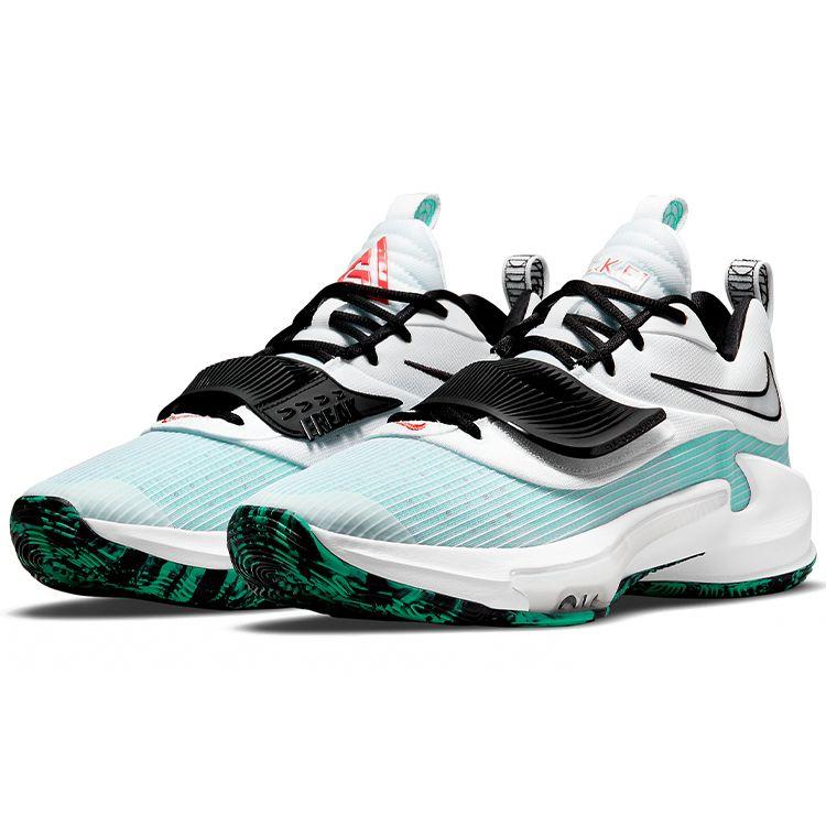 Nike Zoom Freak 3 N.I.K.E. Men Sneakers Teal White Clear-Emerald DA0694-101