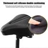 Gel Bike Seat Cover Exercise Bike Seat Cushion Cover Pad Extra Soft Gel Bicycle Seat Bike Saddle Cushion New