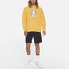 Nike SB X The Killing Floor Grafik Baskılı Kapüşonlu Sweatshirt Asya Versiyonu Erkek Kapüşonlu Sarı CW7152-213