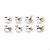 24Pcs Fly Fishing Lures for Freshwater Saltwater Artificial with Hooks Crappie
