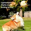 Dog outdoor chewing toy that is durable, bite-resistant and makes sound - inflatable football toy