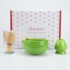 4pcs Matcha Whisk Set - Matcha Bowl and Bamboo Matcha Whisk, Tea Strainer, Scoop, Spoon, Sifter, Whisk Holder