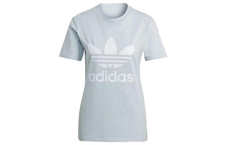 

Adidas Originals Set in Sleeve T Shirt Women s Light Blue GN2975 34