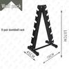 Conglang A-Frame Dumbbell Storage Rack