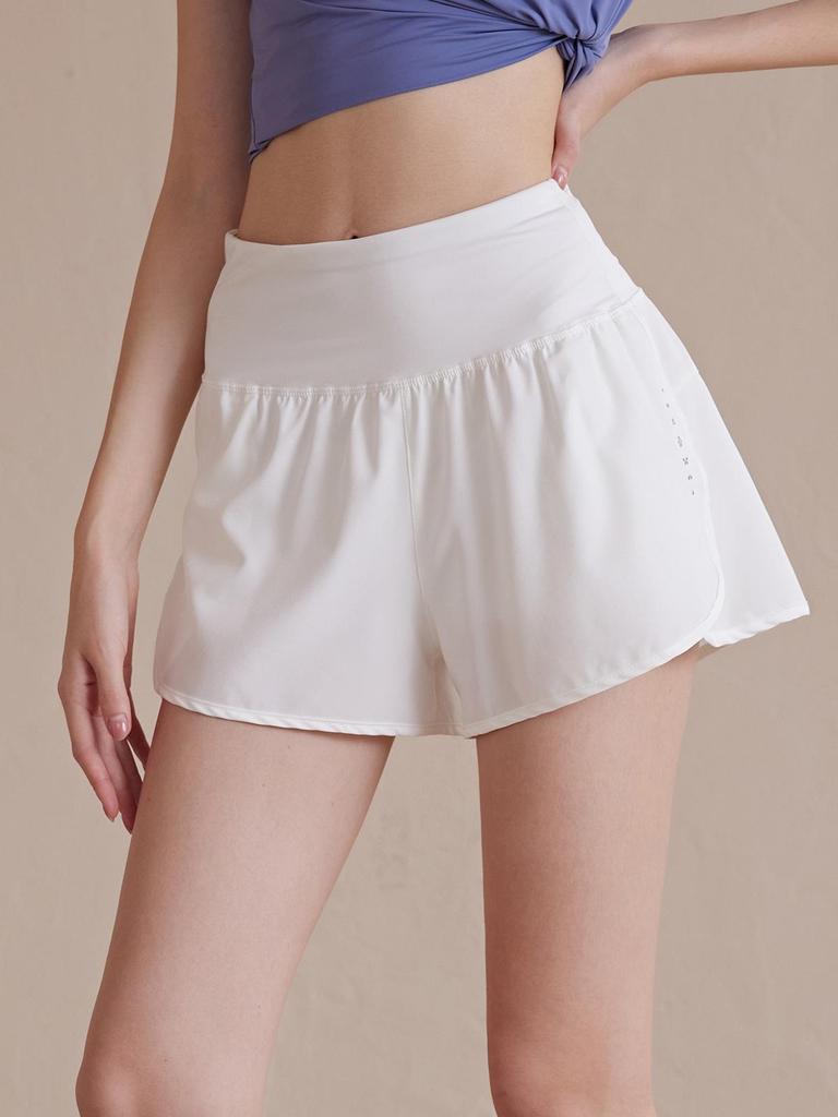 2025 Women's Quick-Dry Anti-Exposure Running Shorts for Yoga & Marathon