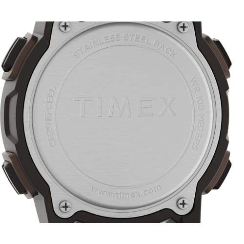 Timex Men's Expedition Digital CAT5 41mm Watch, Black/Digital Green/Brown. One Size, Expedition Digital CAT5 41mm.