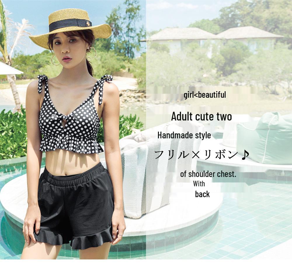 Japanese Market Three-Piece Swimsuit Set