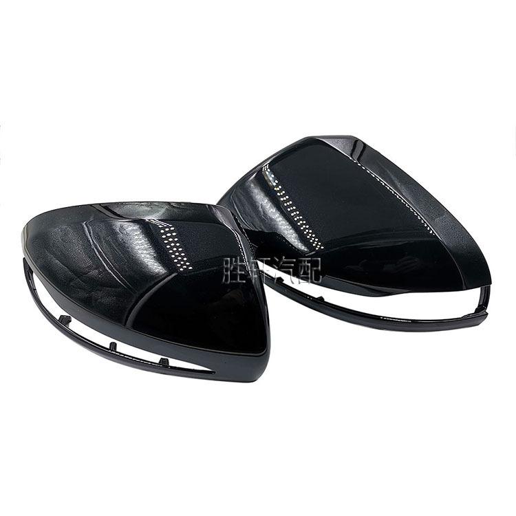 Black/white Side Mirror Caps For Mercedes Benz W205 W222 W213 W238 X205 X253 C217 W463 C253 W253 Cover C S GLC E G Class replace