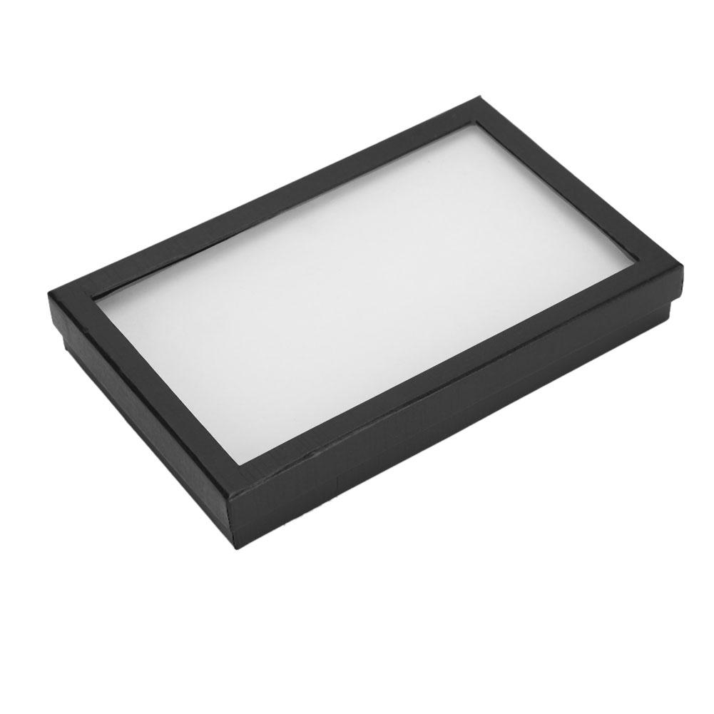 36 Slot Beflockung Schmuck Halter Lagerung Box Ring Ohrringe Anhänger Display Fall Veranstalter