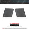 For BMW F10 F18 Series 5 Made of Alcantara Car Interior Tuning Center B Pillars Panel Trim Frame Performance Sticker Accessories
