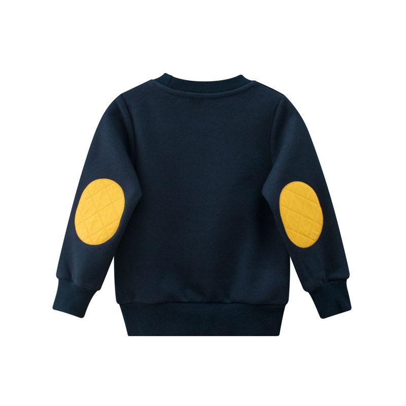 27Kids Sweater Letter Fleece Pullover Children's Clothing