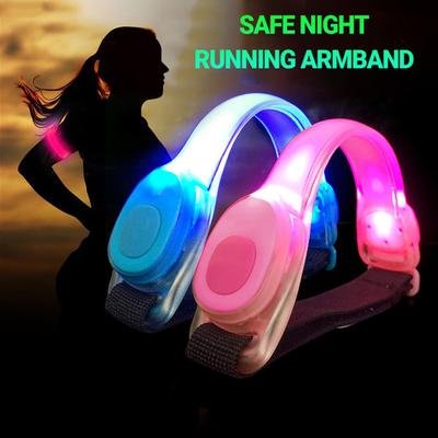 Cute Glowing Arm Application Multi-purpose Tape Wide Outdoor Colorful Safety Reflective Belt for Travel