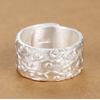 Xiangyun Men's Ring Wide and Large Size Imitation Index Finger Plate Finger Domineering Opening Adjustable Ring Jewelry