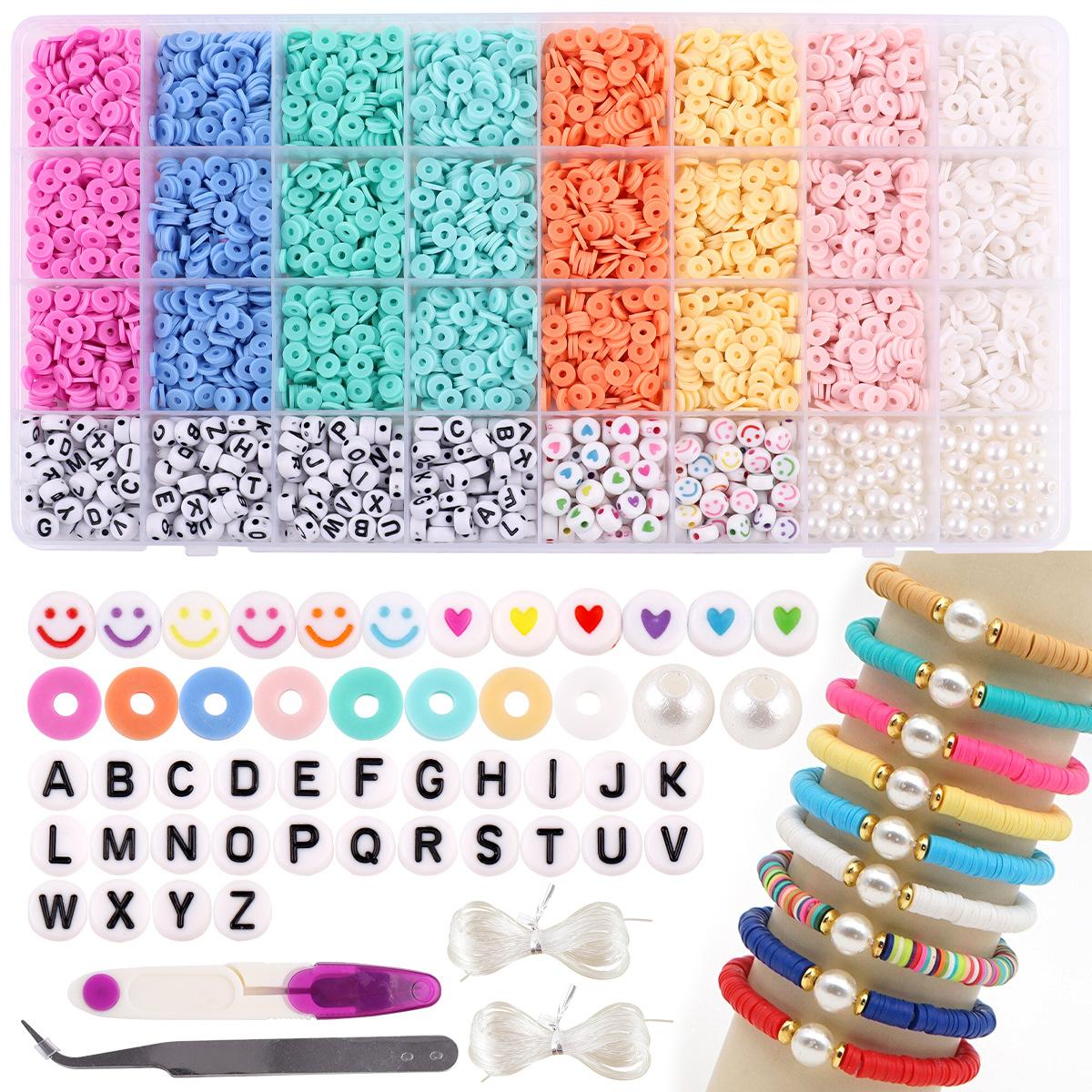 

Рисовая бусина Алфавитная бусина Бусина Свободная бусина Эластичная леска Набор бусины в коробке Материал для аксессуаров своими руками